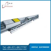 Телескопски отварач клизних врата швајцарског типа са двоструким мотором